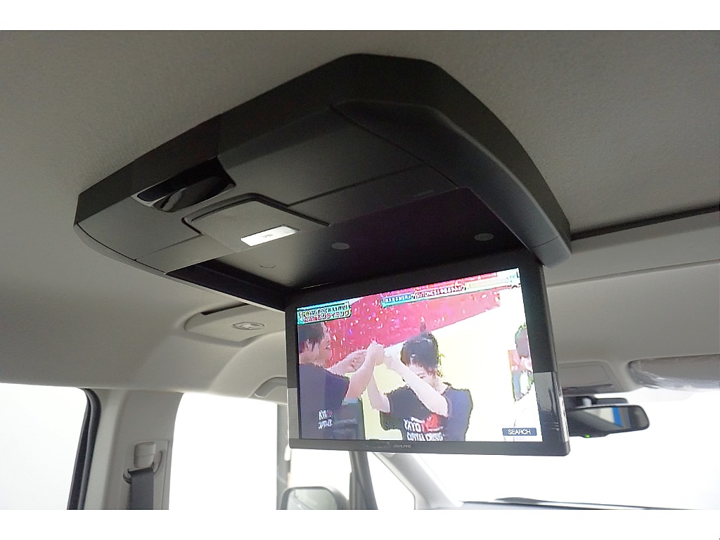 ＡＬＰＩＮＥ製１２．８型フリップダウンモニター☆