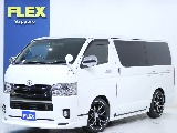 トヨタ&nbsp;レジアスエース&nbsp;5D3.0DTスーパーGLダークプライムL 4WD&nbsp;【FLEXエアロ】【WALD】&nbsp;北海道