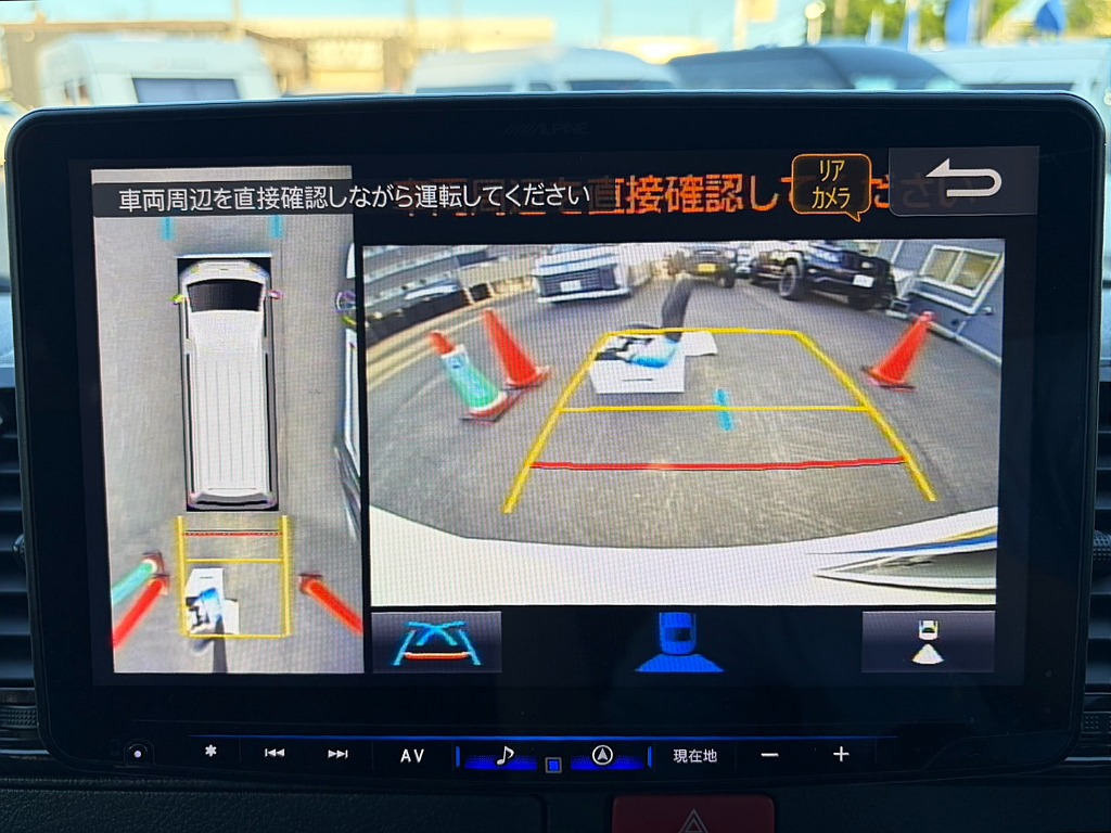 全周囲カメラも搭載！