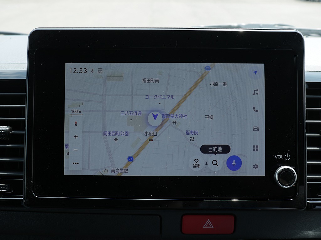 8インチのディスプレイオーディオ搭載です！