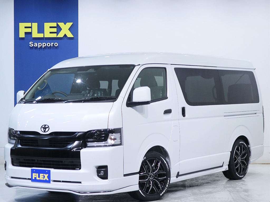 トヨタ&nbsp;ハイエース&nbsp;ワゴン2.7GLロング ミドルルーフ 4WD&nbsp;【FullAero】【smartbed】&nbsp;北海道