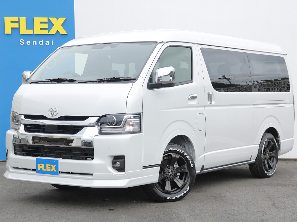 トヨタ&nbsp;ハイエース&nbsp;ワゴン2.7GLロング ミドルルーフ 4WD&nbsp;ノーマルシート配列10人乗り&nbsp;宮城県