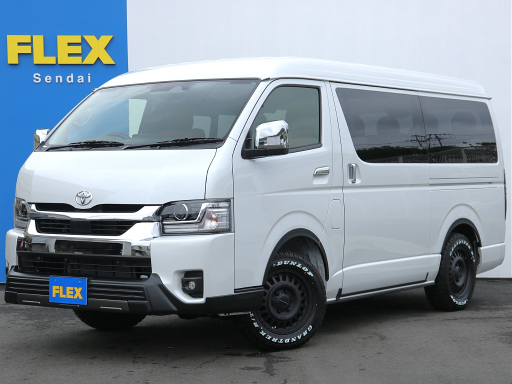 トヨタ&nbsp;ハイエース&nbsp;ワゴン2.7GLロング ミドルルーフ 4WD&nbsp;パーキングサポート&nbsp;宮城県