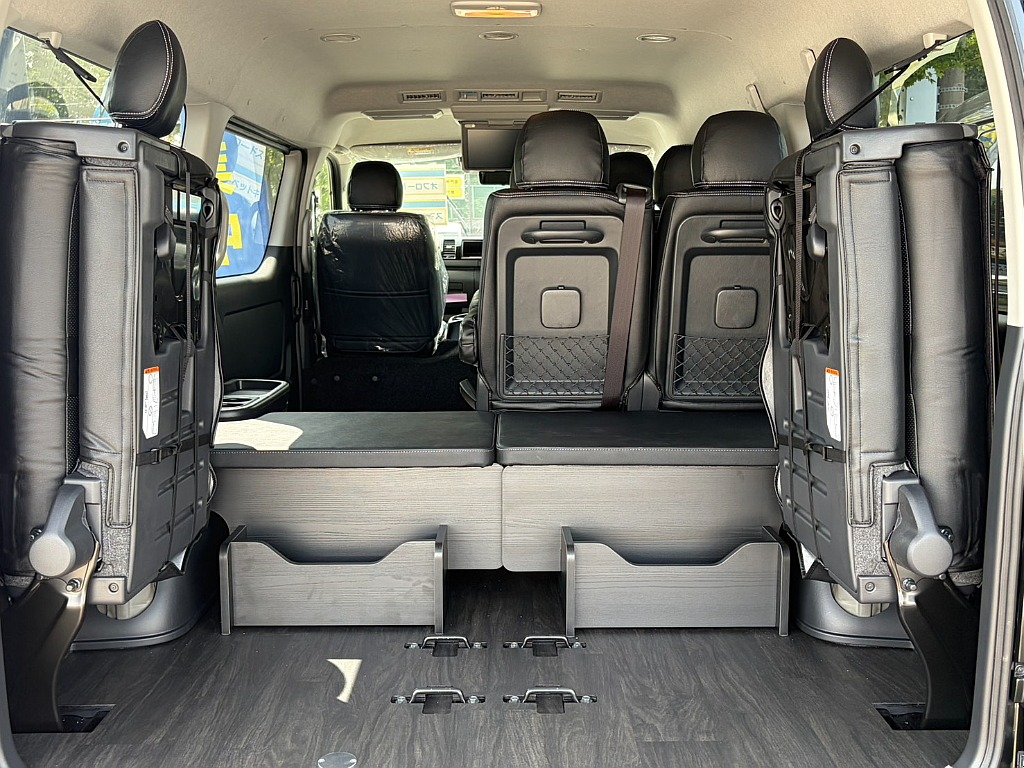 トヨタ&nbsp;ハイエース&nbsp;ワゴン2.7GLロング ミドルルーフ 4WD&nbsp;【StandardSeat】【smartbed】&nbsp;北海道の詳細画像&nbsp;その3
