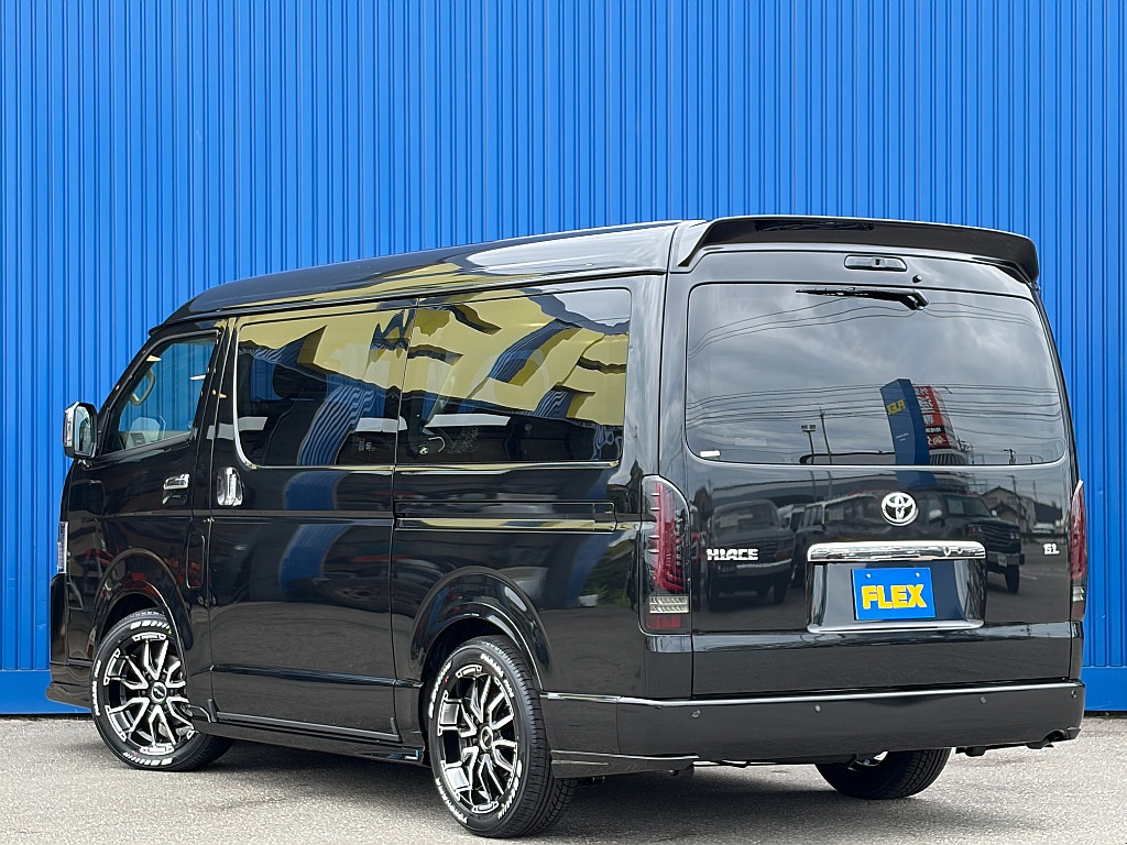 トヨタ&nbsp;ハイエース&nbsp;ワゴン2.7GLロング ミドルルーフ 4WD&nbsp;パーキングサポート FLEXフルエアロ&nbsp;石川県の詳細画像&nbsp;その4