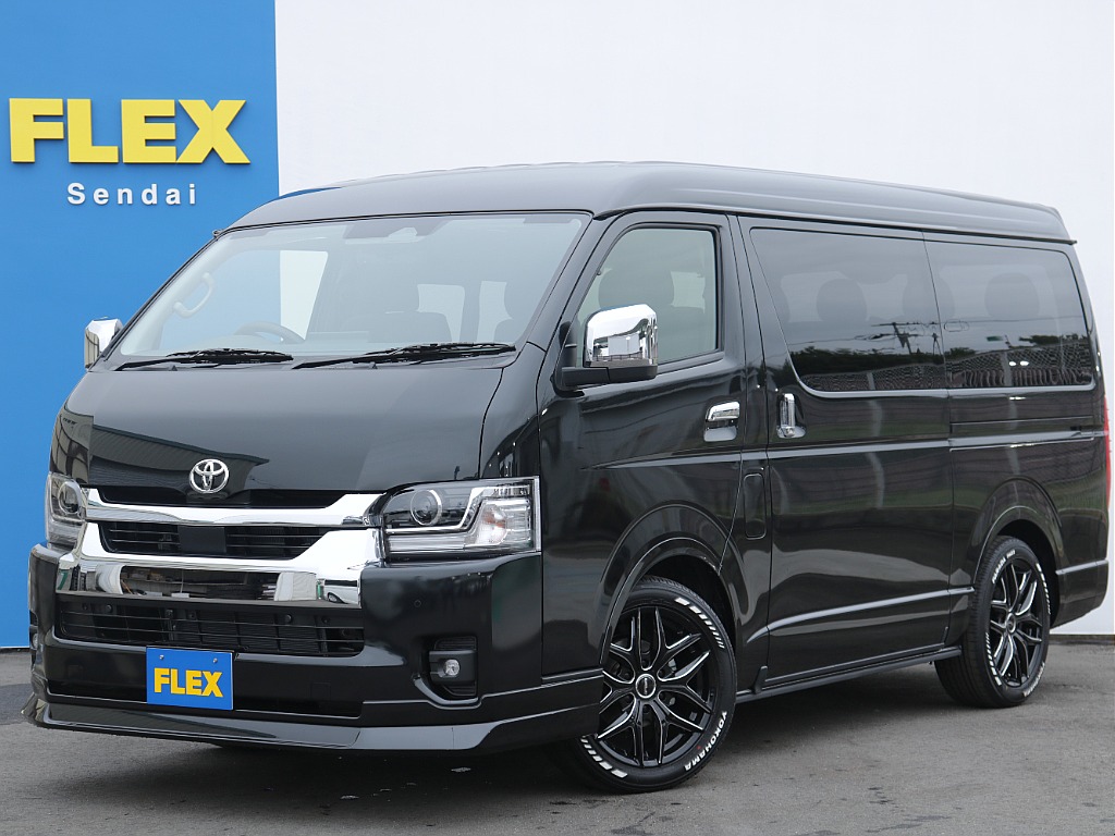 トヨタ&nbsp;ハイエース&nbsp;ワゴン2.7GLロング ミドルルーフ 4WD&nbsp;スマートベットキット付き&nbsp;宮城県