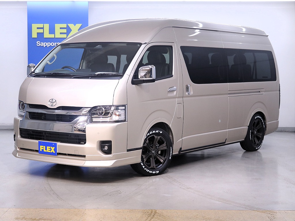 トヨタ&nbsp;ハイエース&nbsp;ワゴン2.7グランドキャビン 4WD&nbsp;パーキングサポート&nbsp;北海道
