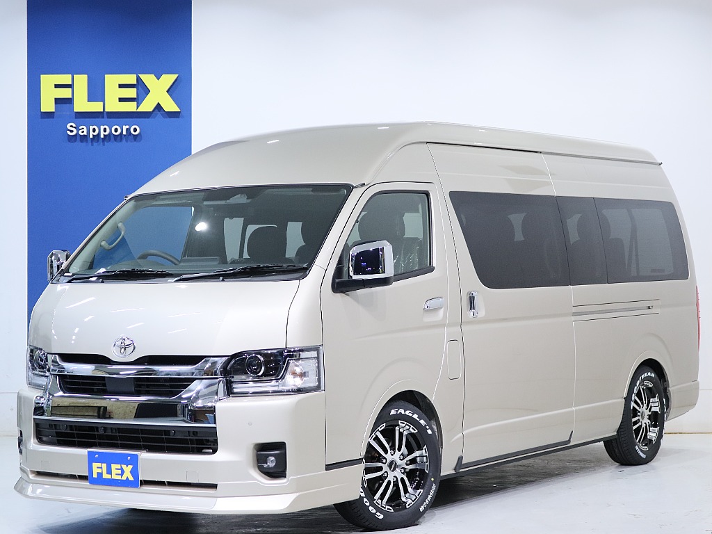 トヨタ&nbsp;ハイエース&nbsp;ワゴン2.7グランドキャビン 4WD&nbsp;【Grand Cabin】【BedKIT】&nbsp;北海道