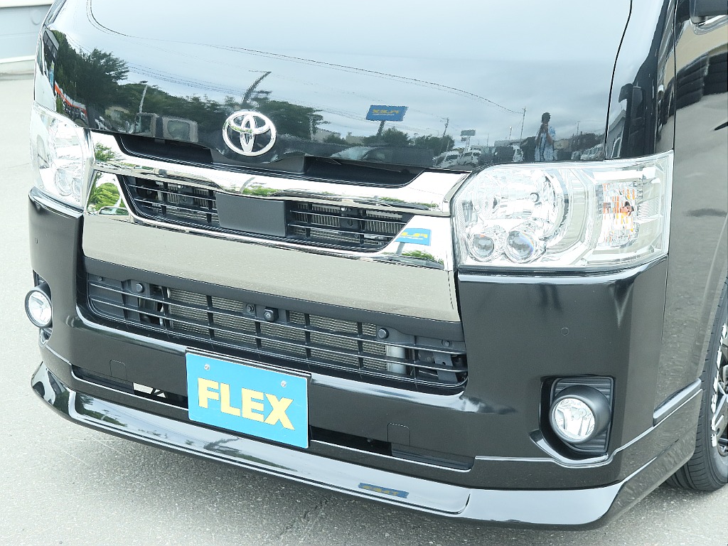 FLEXオリジナルフロントスポイラー付き！