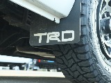 ＴＲＤマッドフラップを装着！