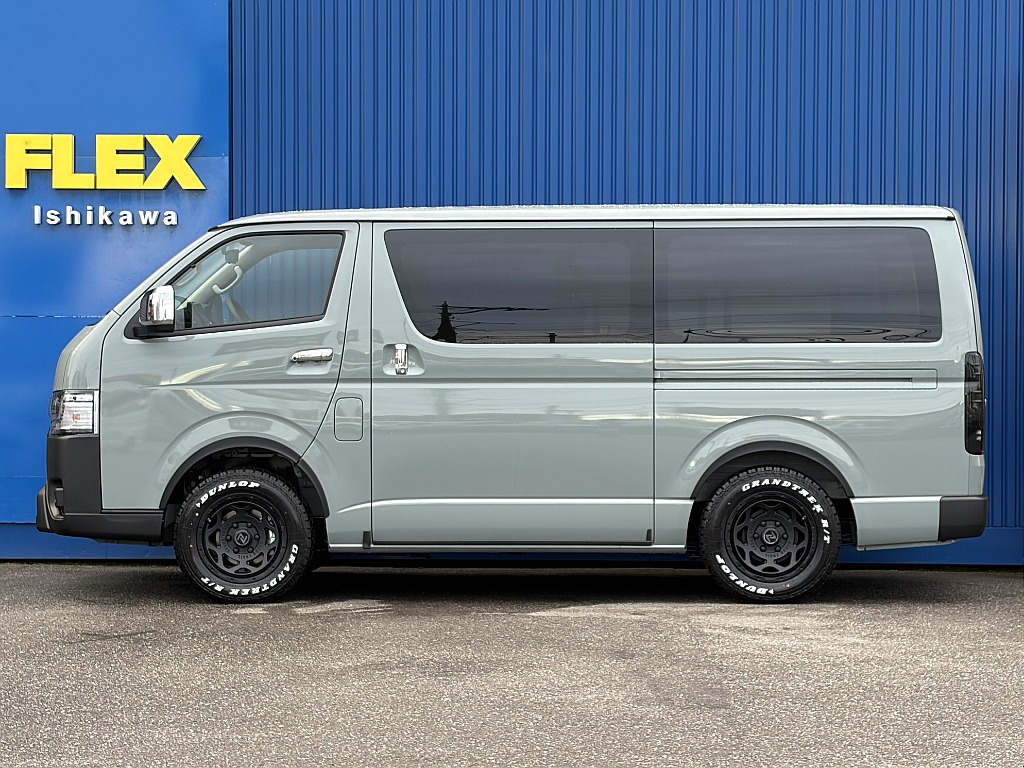 トヨタ&nbsp;ハイエースバン&nbsp;5ドアバン2.8DT スーパーGLロング 4WD&nbsp;パーキングサポート カーキ&nbsp;石川県の詳細画像&nbsp;その4