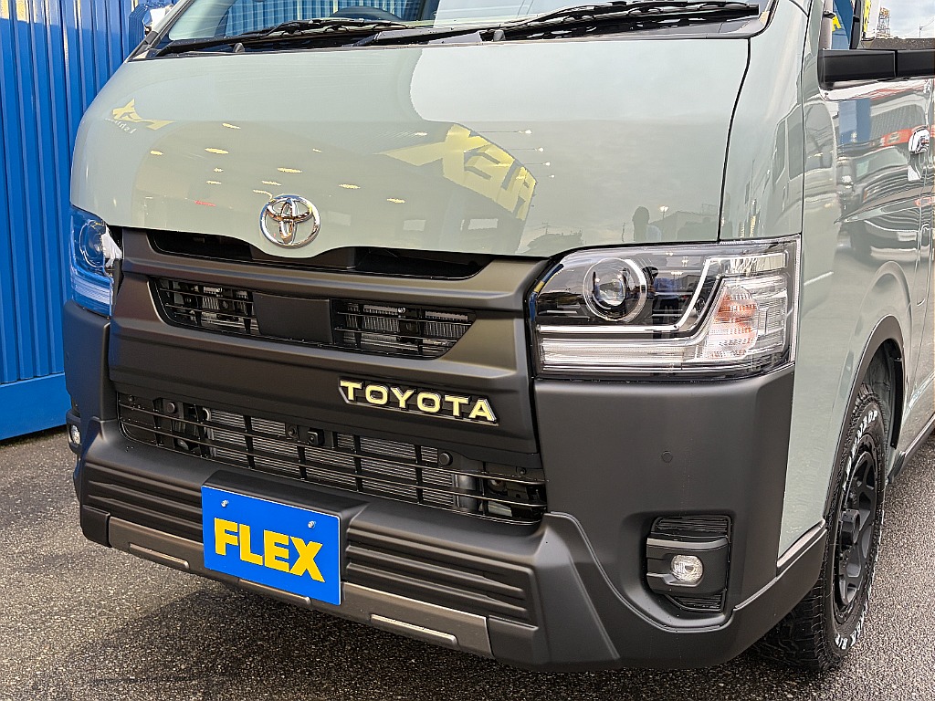 トヨタ&nbsp;ハイエースバン&nbsp;5ドアバン2.8DT スーパーGLロング 4WD&nbsp;パーキングサポート カーキ&nbsp;石川県の詳細画像&nbsp;その5