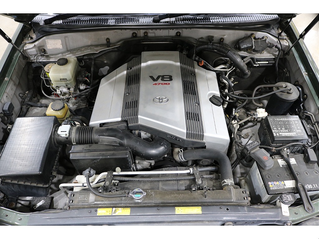 トヨタ ランドクルーザー100 4.7VXリミテッド 4WD グリルガード マルチレス 栃木県の詳細画像 その15