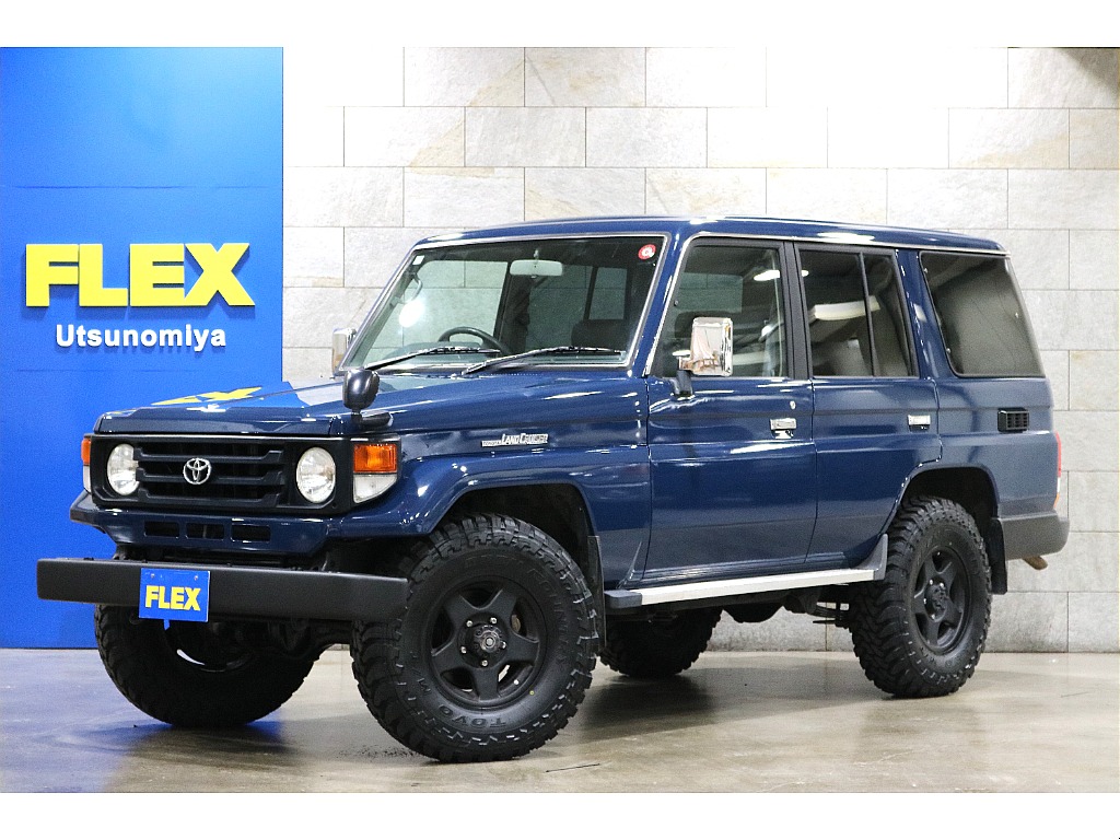 トヨタ ランドクルーザー70 70 5ドア4.2ディーゼル LX 4WD 集中ドアロック PW付き 栃木県