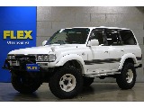 トヨタ ランドクルーザー80 バン4.2DT VXリミテッド 4WD 角目四灯インストール済み！嬉しいライトカスタムスタイル！ 栃木県