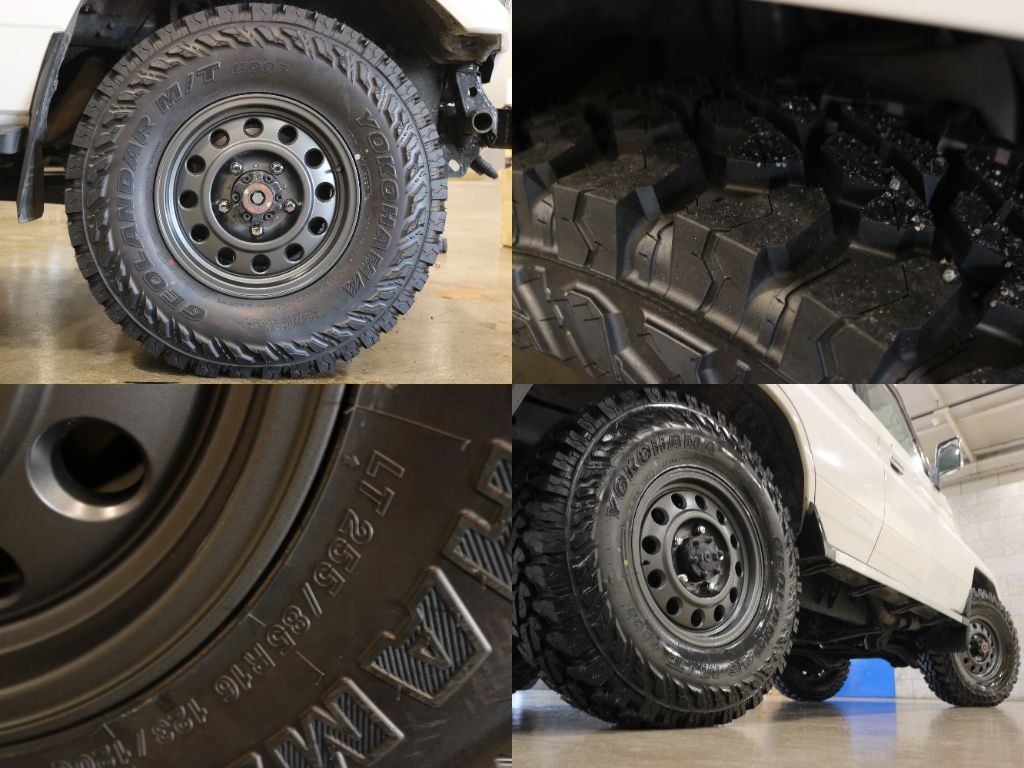 新品ヨコハマジオランダーMT × 新品JAOS　アルミホイール