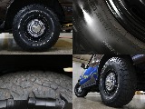 タイヤホイールアングル。BFGにDEANのCROSSCOUNTRYを装備。鉄板で最も人気のあるカスタム内容です。