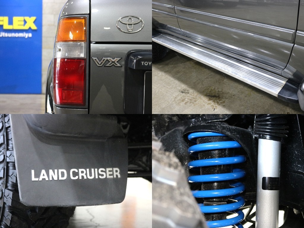当店で2インチリフトアップを施しており、コイル×ショックは新品で導入されております。