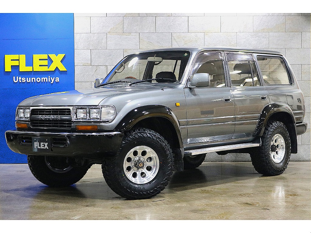トヨタ&nbsp;ランドクルーザー80&nbsp;バン4.2ディーゼルターボ VX 4WD&nbsp;マニュアル 新品塗装 新品タイヤホイール&nbsp;栃木県