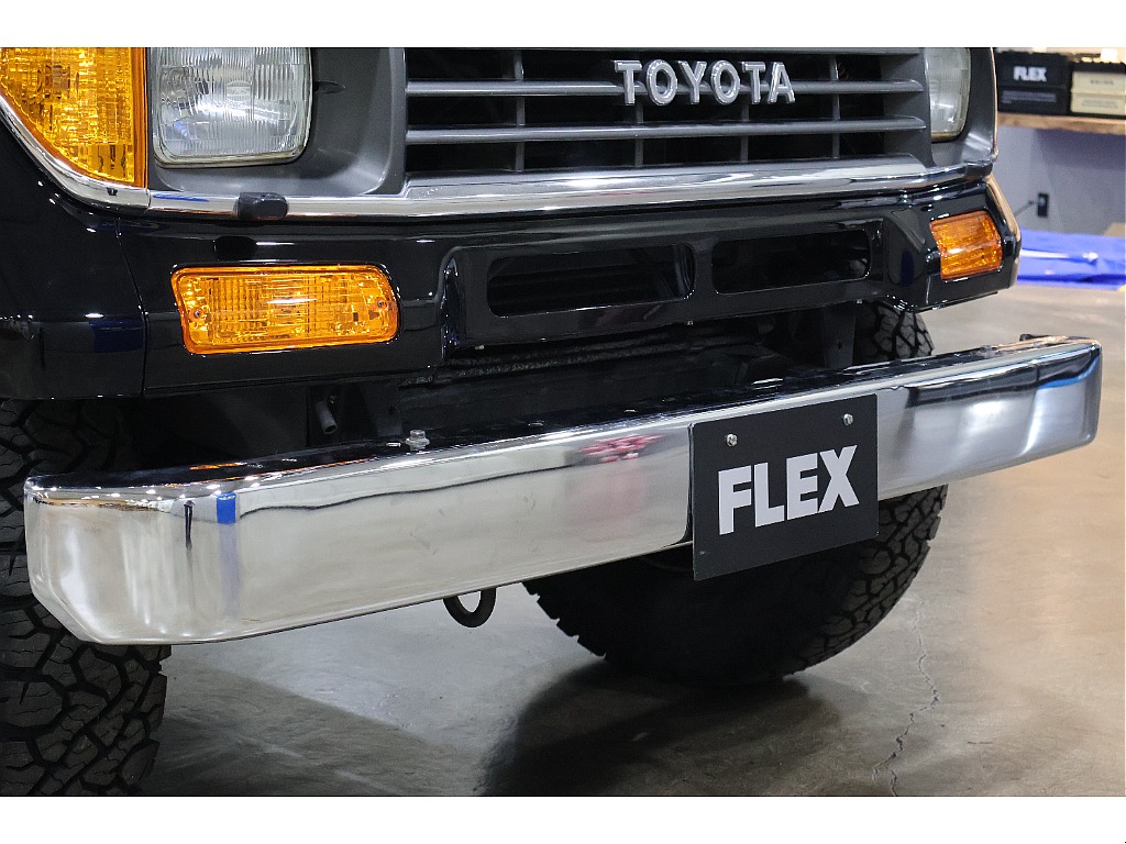 新品アイアンバンパー装着済み