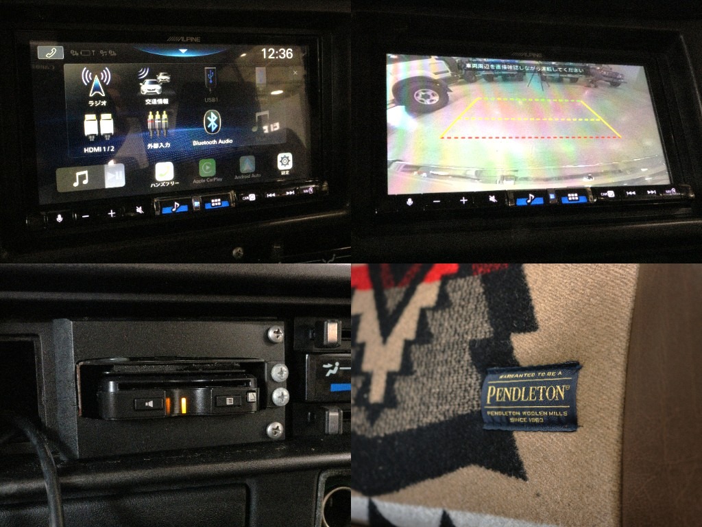 ALPINE7インチディスプレイオーディオ＆バックカメラ付きです！