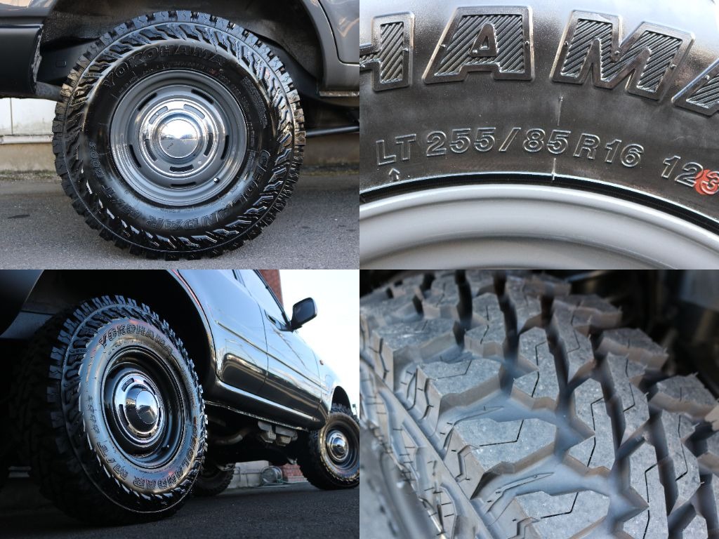 新品タイヤ×新品DEANカリフォルニアホイール。これからいろんな場所へ出かけてください！