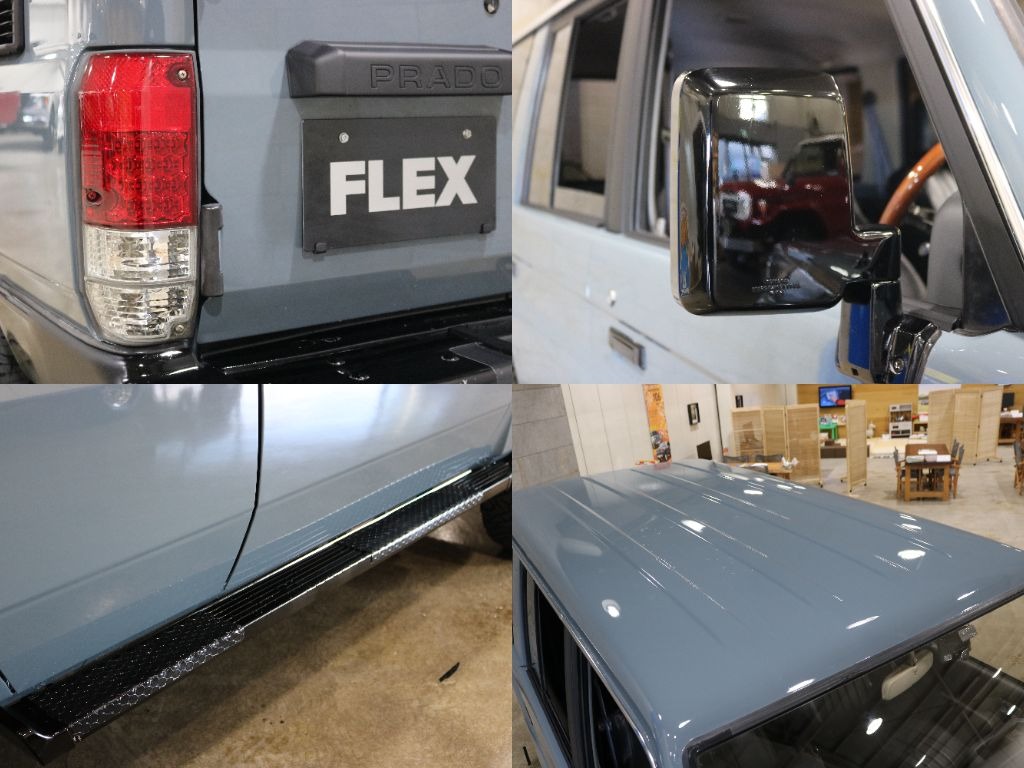 各部ディテール。各部ブラック塗装