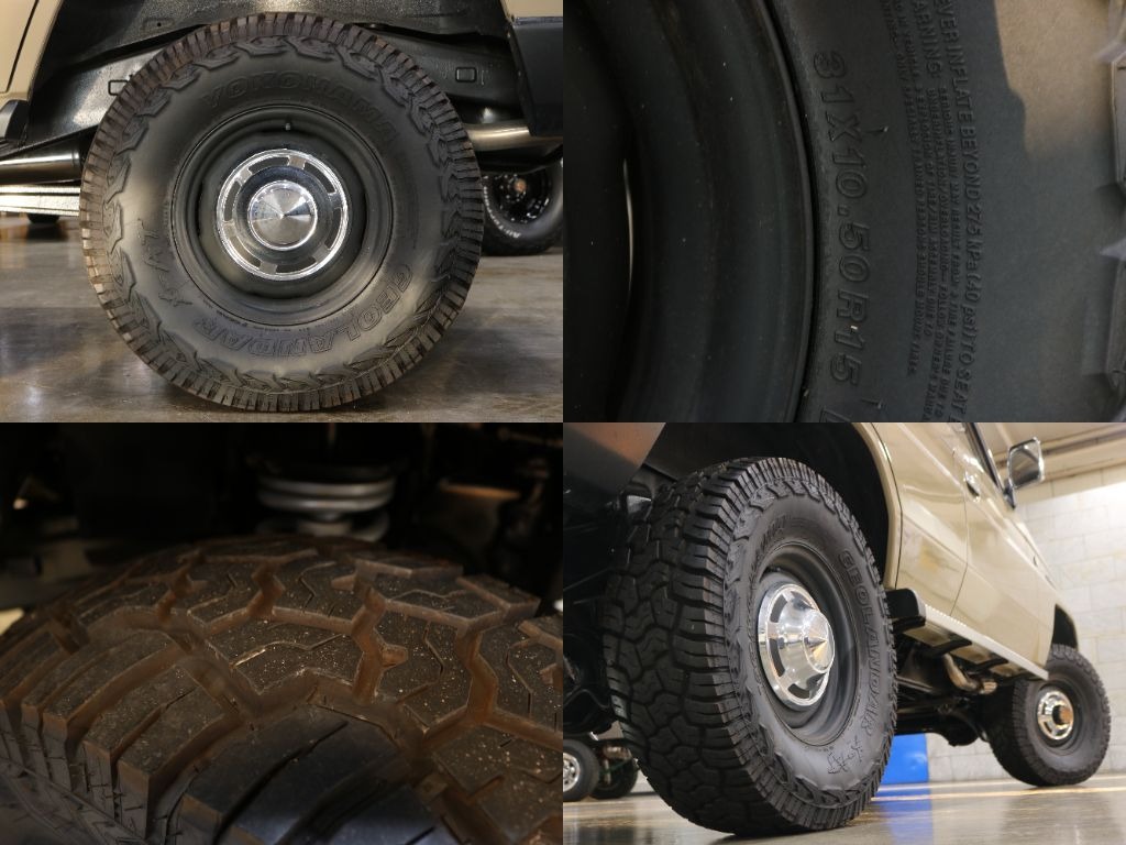 タイヤ＆ホイールもインストール済み