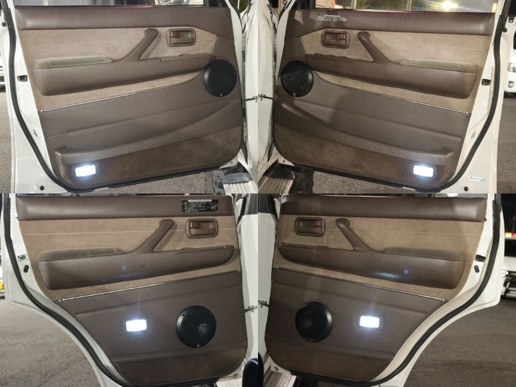 ロックフォードスピーカー装備！4つのドアから迫力のある音を楽しむことが出来ます！