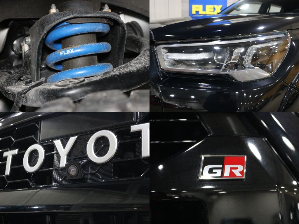 フレックスオリジナル2インチアップコイル＆専用GRグリル！