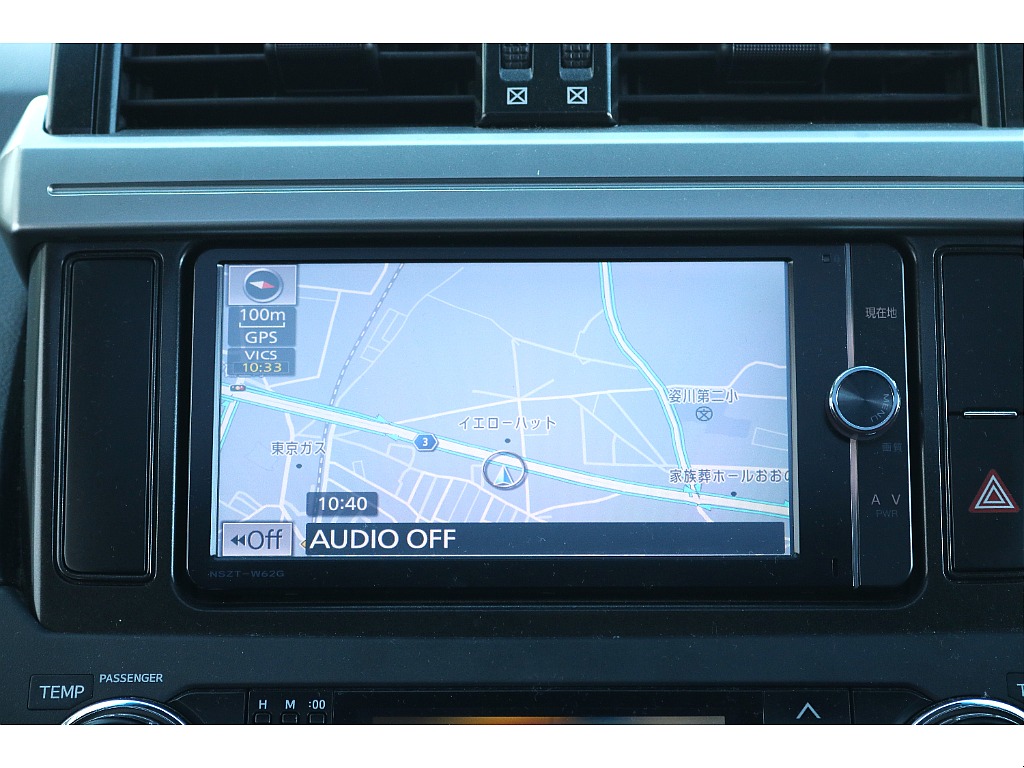 7インチワイド純正ナビ