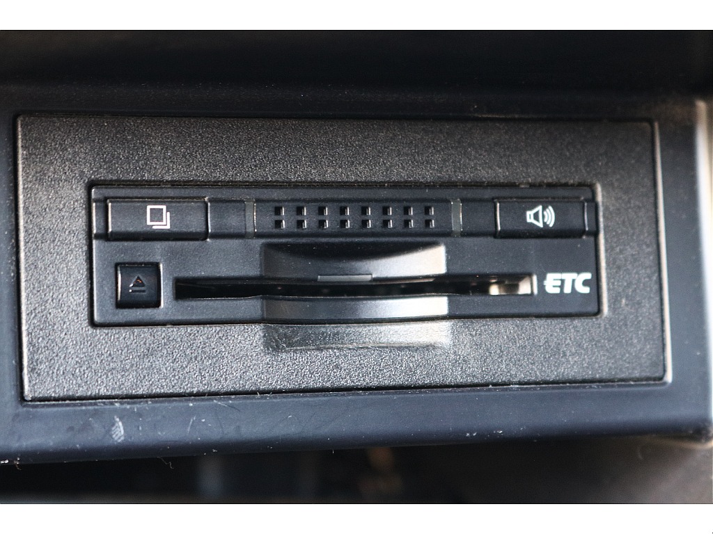 ビルトインETCが既に装着されております。