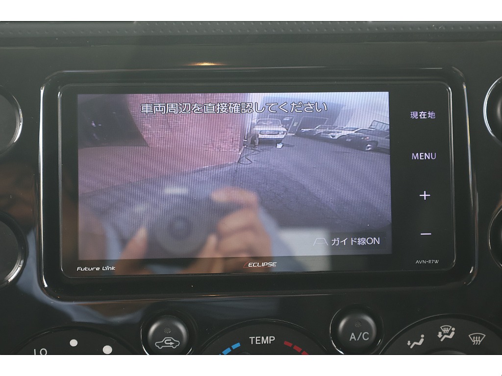 バックカメラ付き