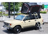 オリジナルルーフトップテント付き！キャンプの荷物があっても車中泊出来ちゃいます♪