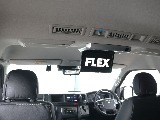 後席用フリップダウンモニター