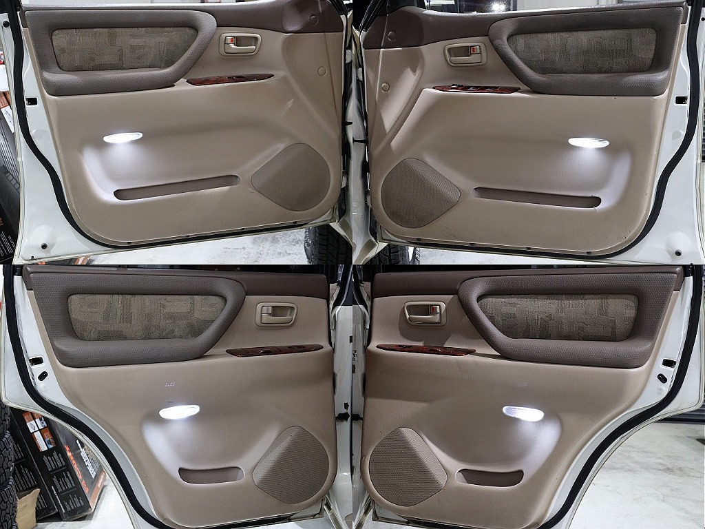 トヨタ ランドクルーザー100 4.7VX 4WD ベージュ全塗装済 埼玉県の詳細画像 その14