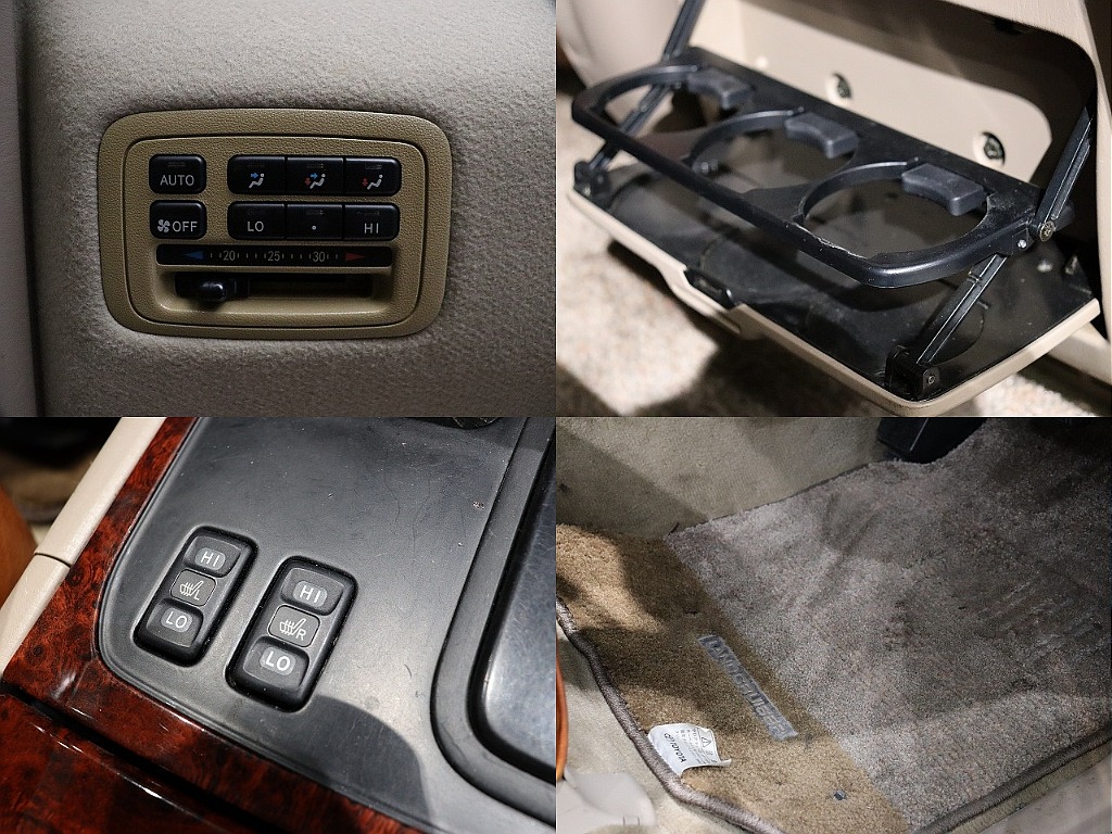 トヨタ ランドクルーザー100 4.7VX 4WD ベージュ全塗装済 埼玉県の詳細画像 その16