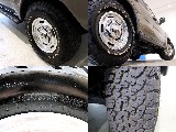 BFgoodRichのオールテレーンタイヤとDEANのクロスカントリーは相性抜群です