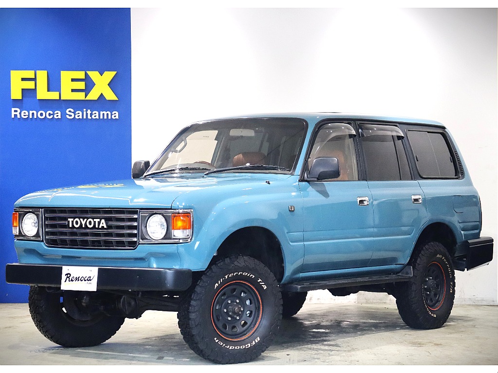 トヨタ ランドクルーザー80 4.5VXリミテッド 4WD Renoca WONDER オールペイントスモーキーブルー 埼玉県