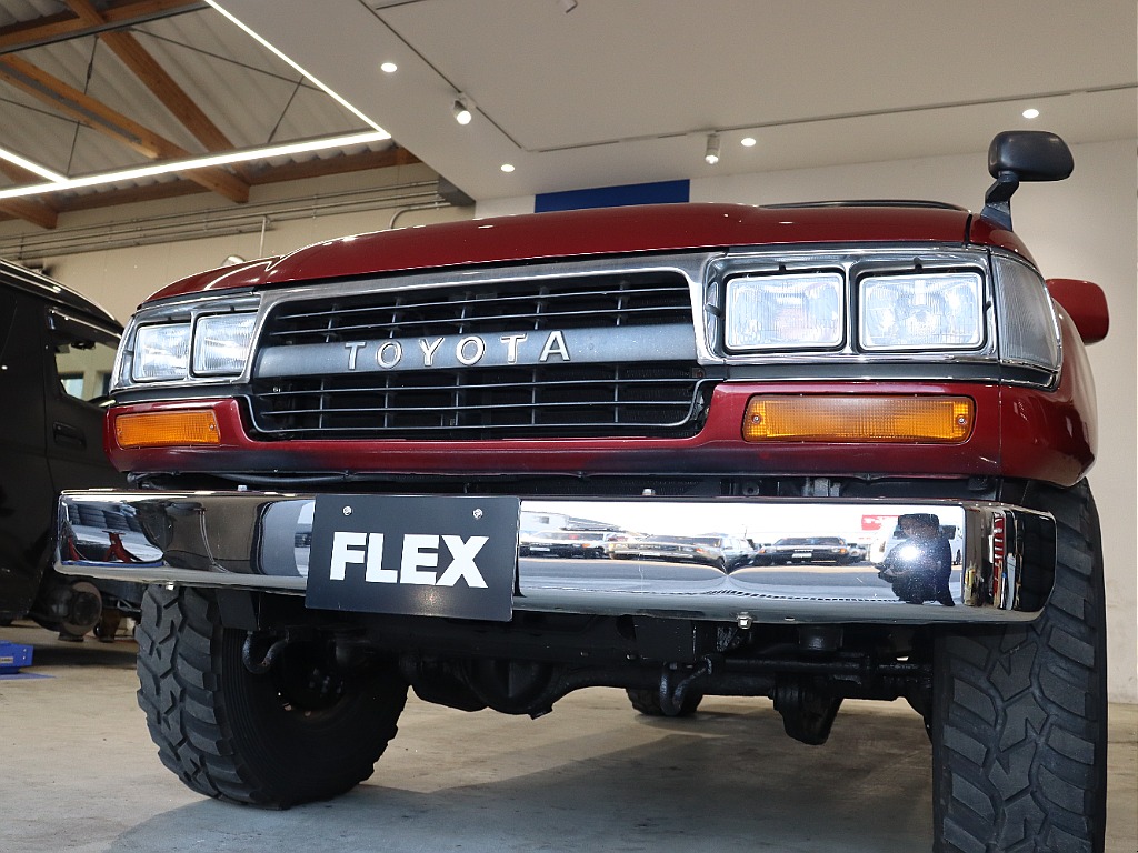 【ランドクルーザー80VX-LTD　4200ｃｃディーゼルターボ　純正ワインレッド　カラー】