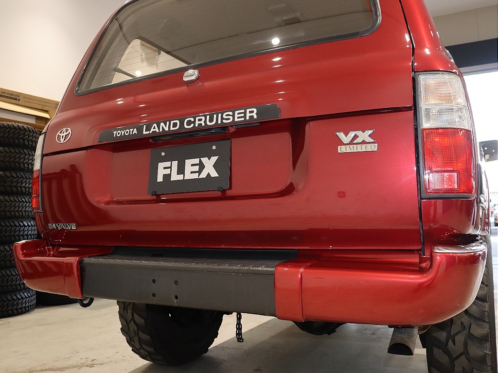 【ランドクルーザー80VX-LTD　4200ｃｃディーゼルターボ　純正ワインレッド　カラー】