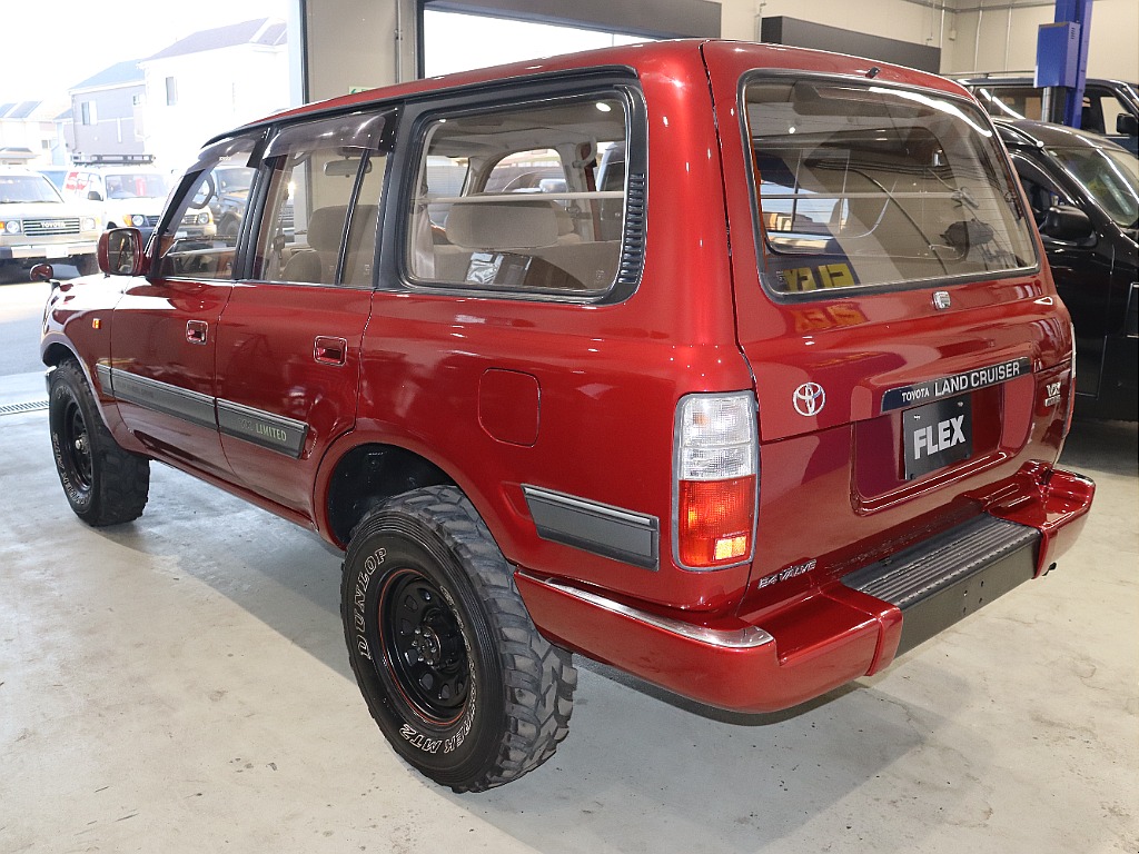 【ランドクルーザー80VX-LTD　4200ｃｃディーゼルターボ　純正ワインレッド　カラー】