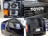 6型以降の角ばったミラーに変更！ アメ車のような旧車のようなフェイスにベストマッチ！