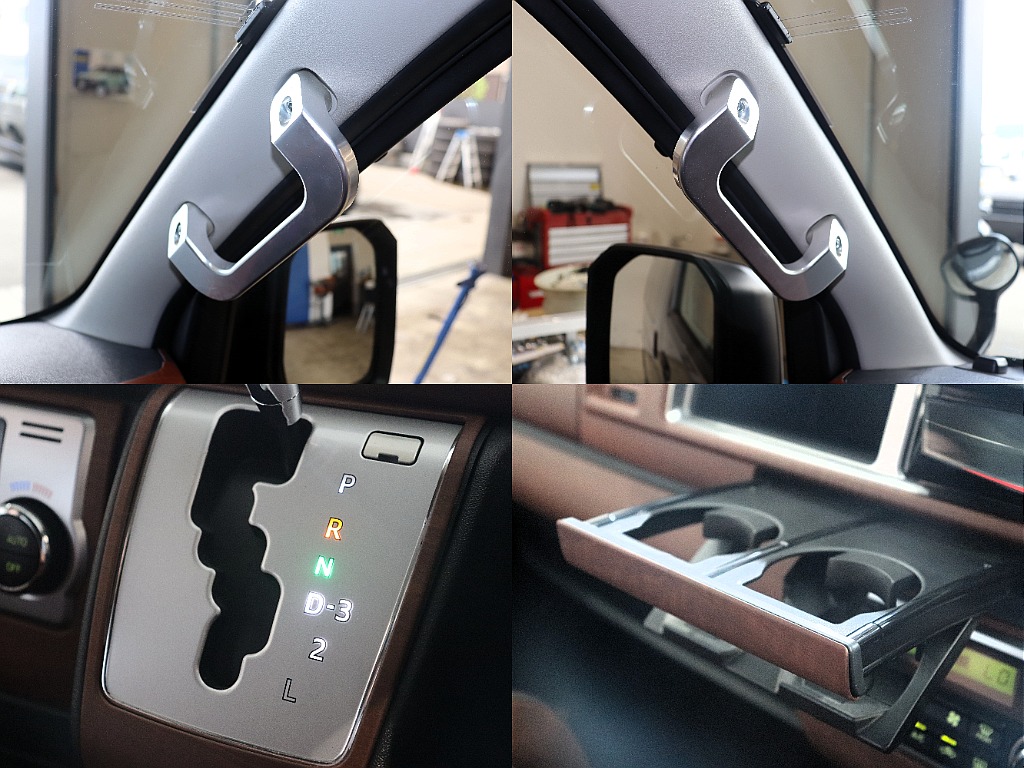 車内のインテリアは実用性×おしゃれにコーディネートされております♪