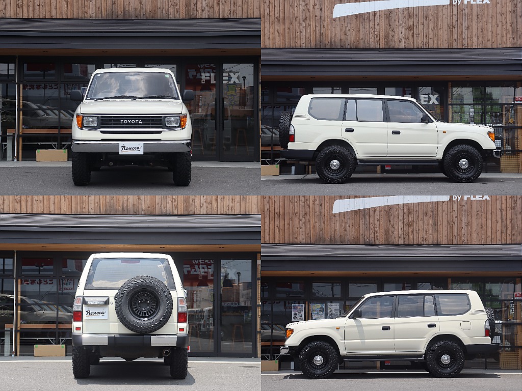 360度ビュー。全長465㎝／全幅182㎝／全高188㎝