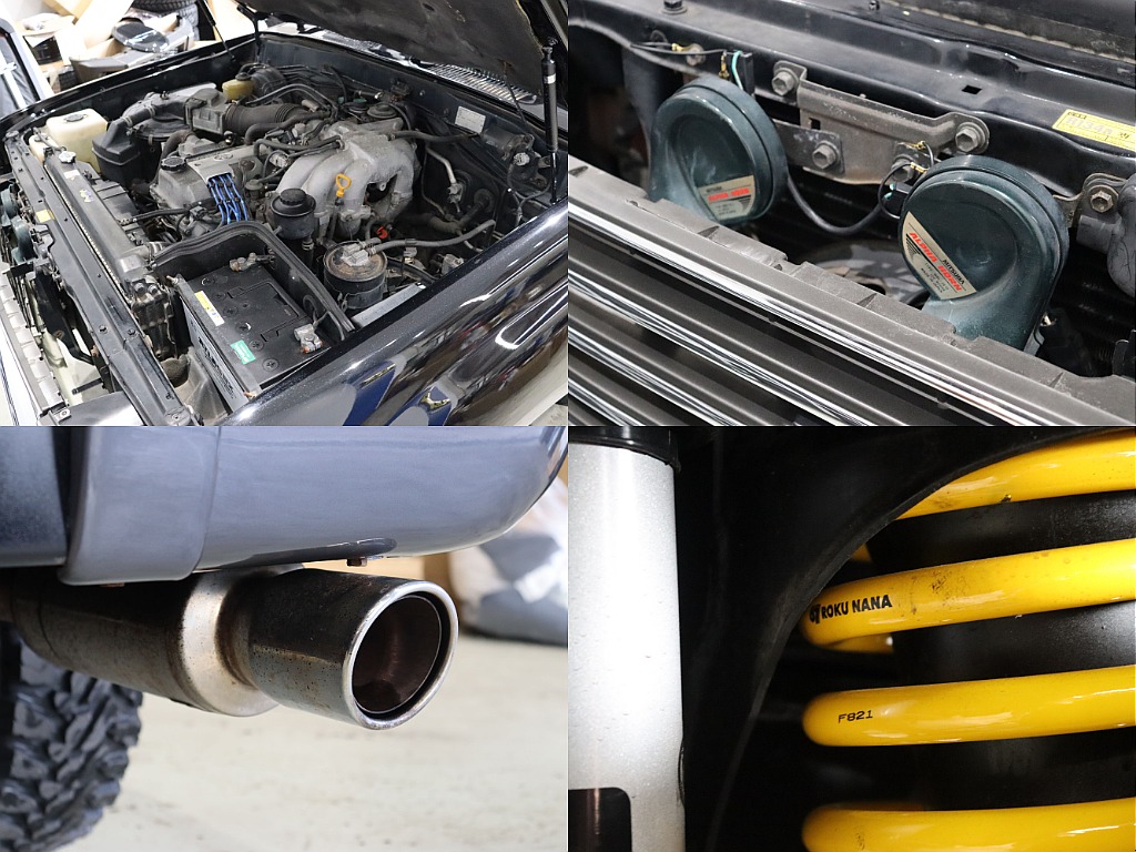 【Renoca　type WONDER×ブラックパールNEWオールペイント】【平成7年式ランクル80VXーLTD】