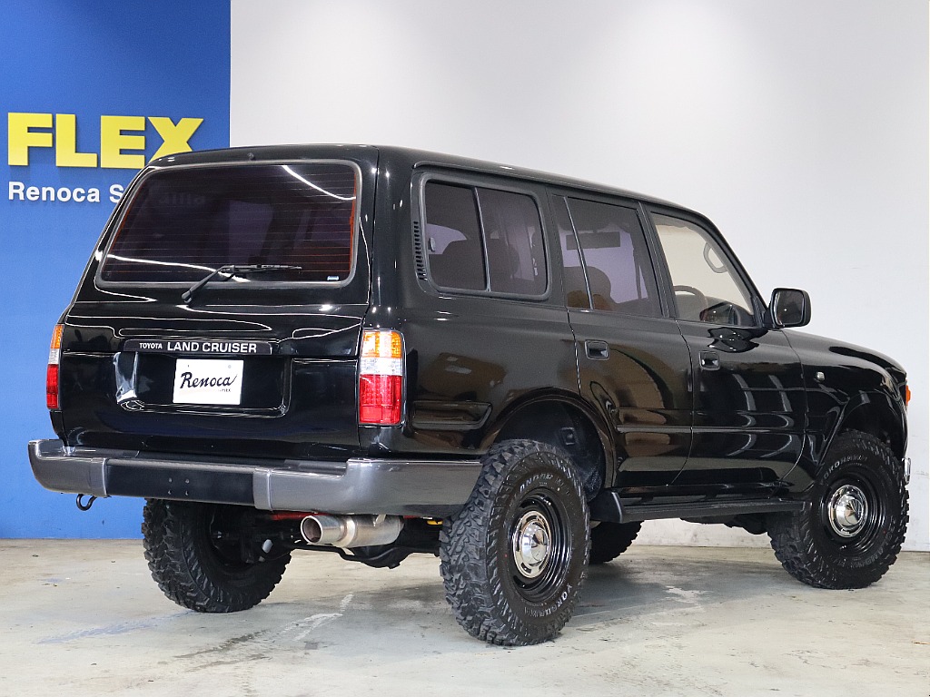 【Renoca　type WONDER×ブラックパールNEWオールペイント】【平成7年式ランクル80VXーLTD】