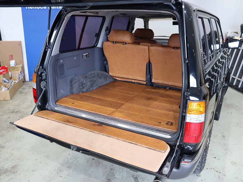 【Renoca　type WONDER×ブラックパールNEWオールペイント】【平成7年式ランクル80VXーLTD】