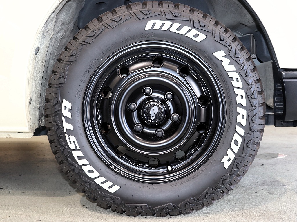 □Paw　MAT　BLACK16インチホイール □MONSTA　MUD　WARRIORタイヤ