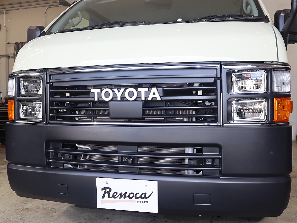 各所マットブラック塗装もRenoca人気のカスタムです！角目の夜道がはっきりと見えて運転しやすい！